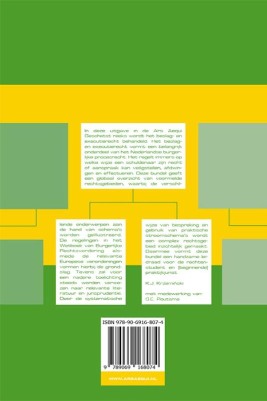 Beslag- en executierecht geschetst / Ars Aequi Geschetst achterkant