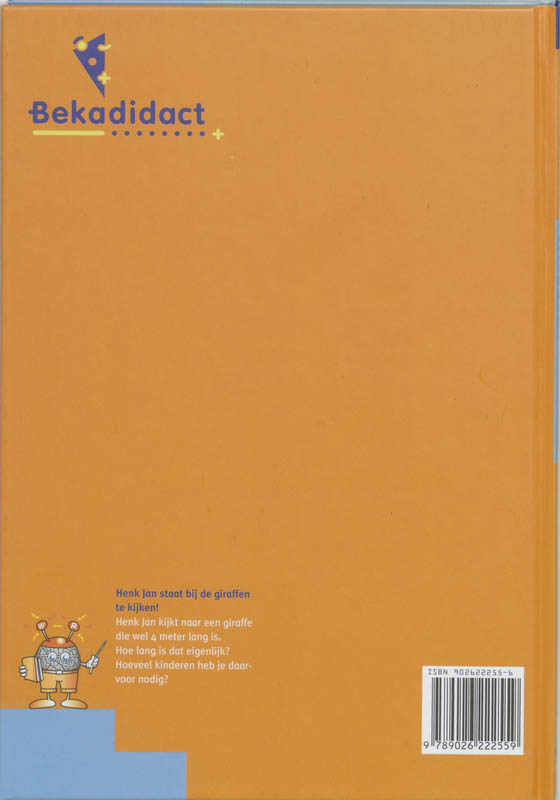 Wis en reken Groep 4 Wisboek 1 achterkant