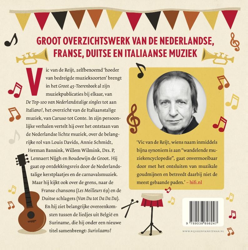 Vic van de Reijts groot 45-toerenboek achterkant