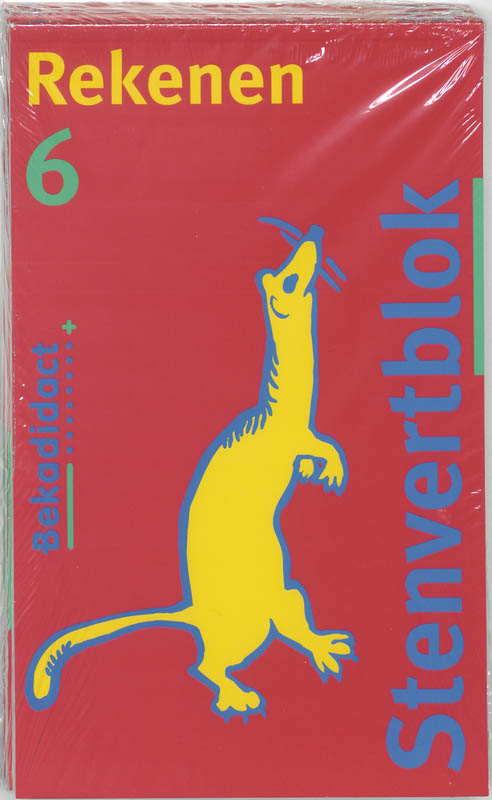 Stenvertblok Rekenen set 5 ex / dl 6 / Stenvertblok