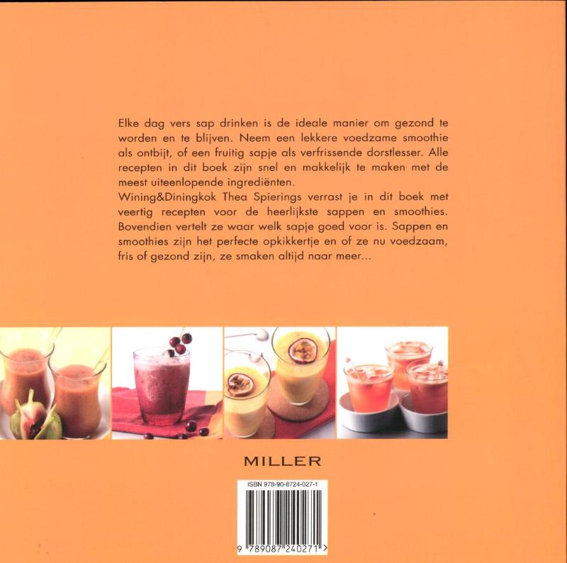 Sappen & Smoothies SOLIS achterkant