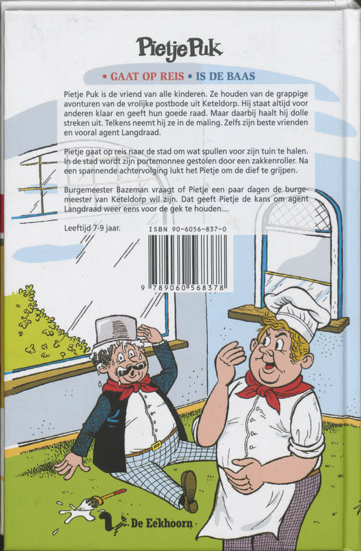 Pietje Puk Gaat Op Reis Is De Baas achterkant