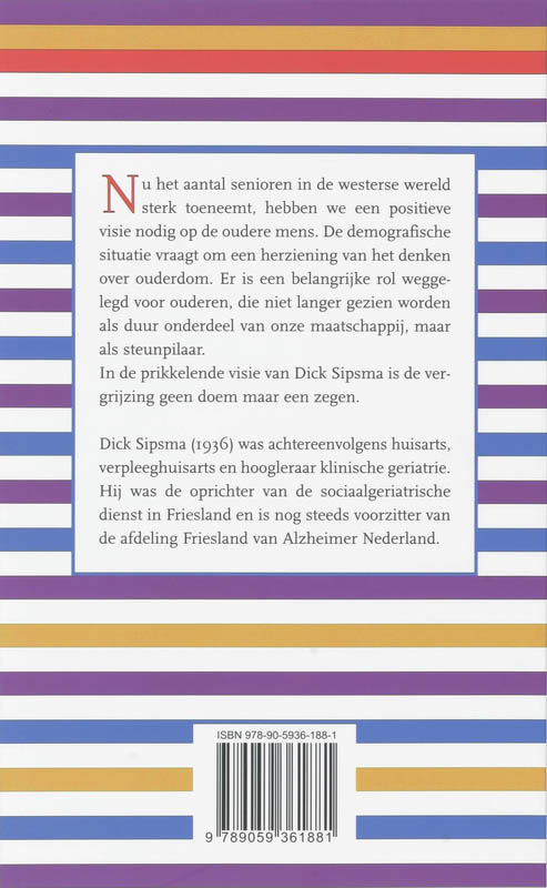 Van Oude Mensen De Dingen Die Gaan Komen achterkant