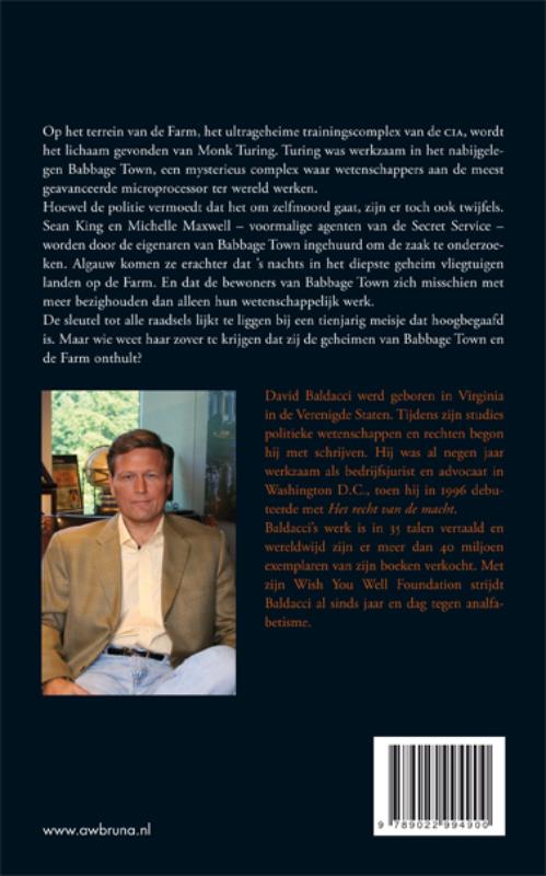 Geniaal geheim / King & Maxwell / 3 achterkant