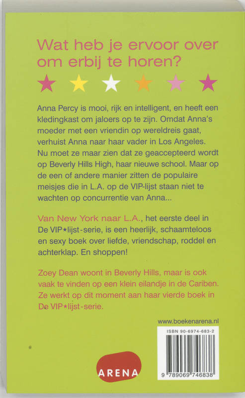 Van New York naar L.A. / De VIP lijst / 1 achterkant