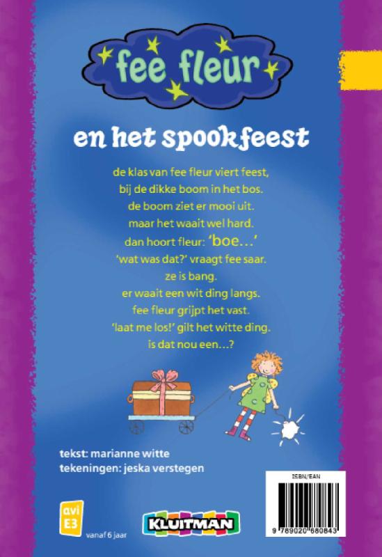 Fee Fleur en het spookfeest achterkant