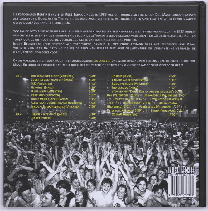 Doe Maar Lijf aan lijf achterkant