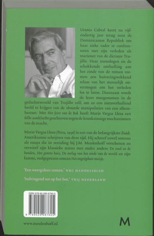 Feest van de bok achterkant