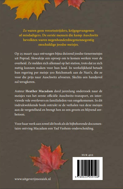 Het eerste transport achterkant