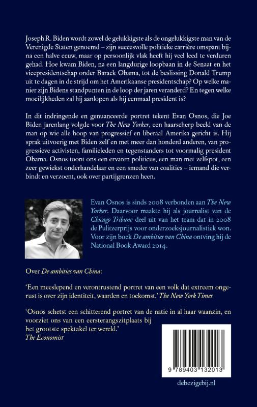 Joe Biden achterkant