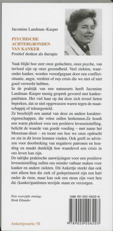 Psychische achtergronden van kanker / Ankertjes / 58 achterkant