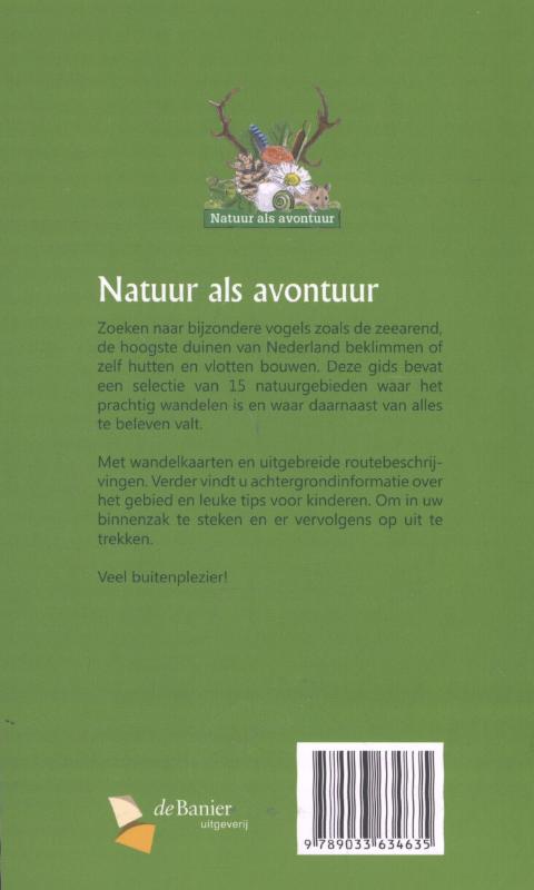 Natuur als avontuur achterkant