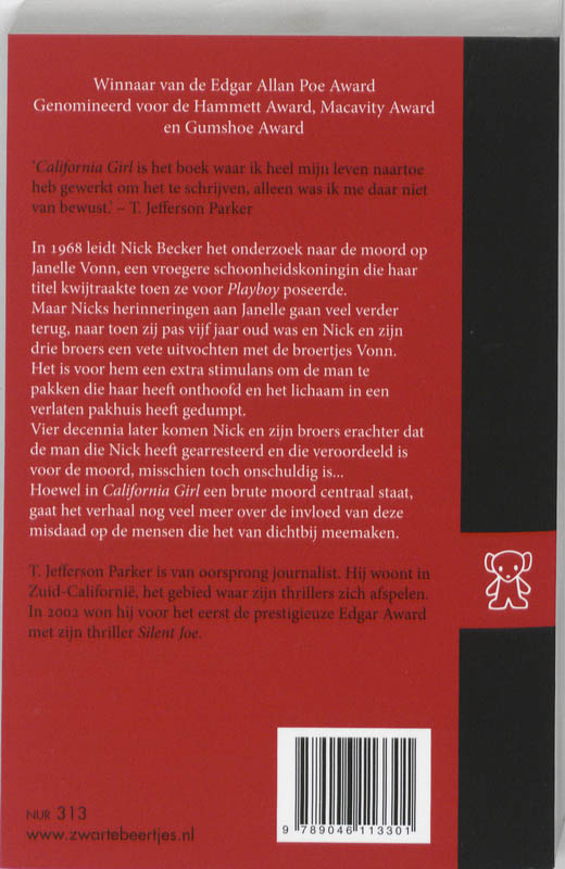 California Girl achterkant