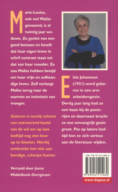 Gisteren is voorbij achterkant