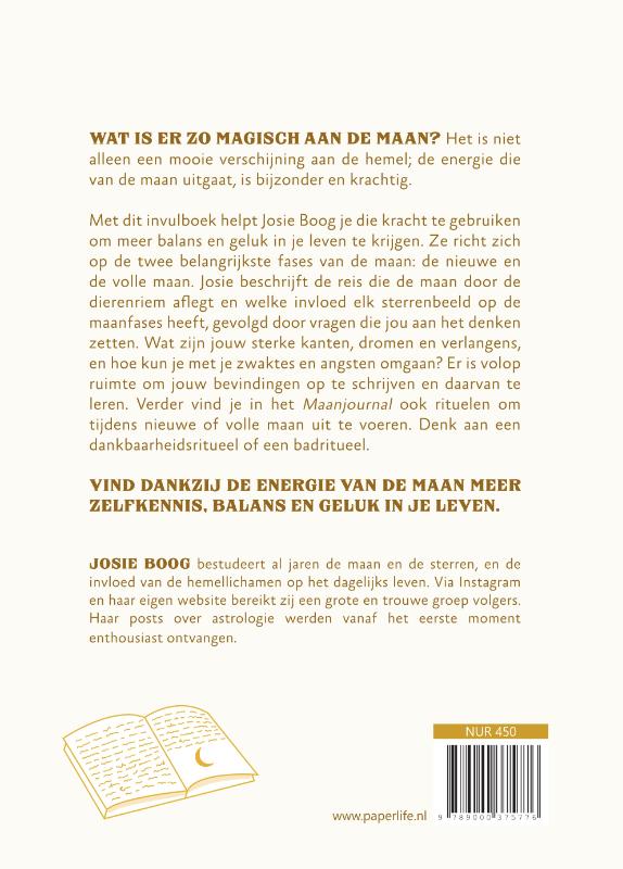 Maanjournal achterkant