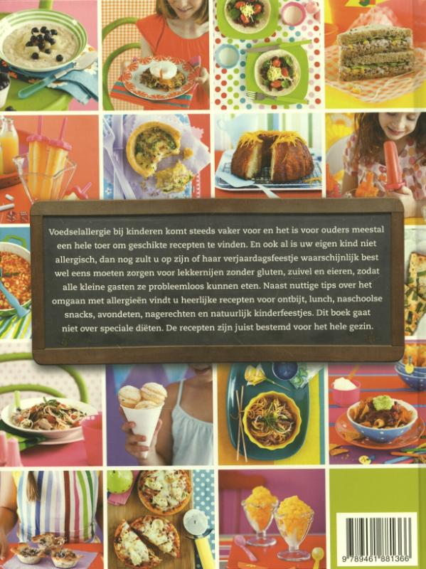 Koken voor kids met allergieen achterkant