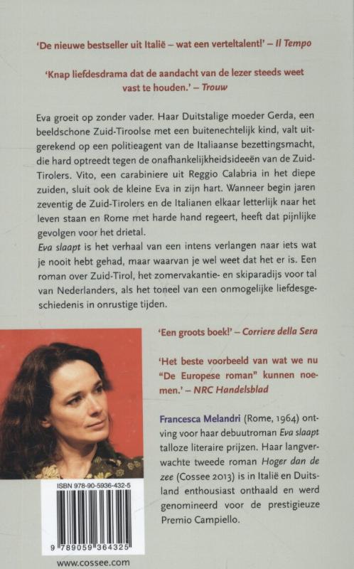 Eva slaapt achterkant