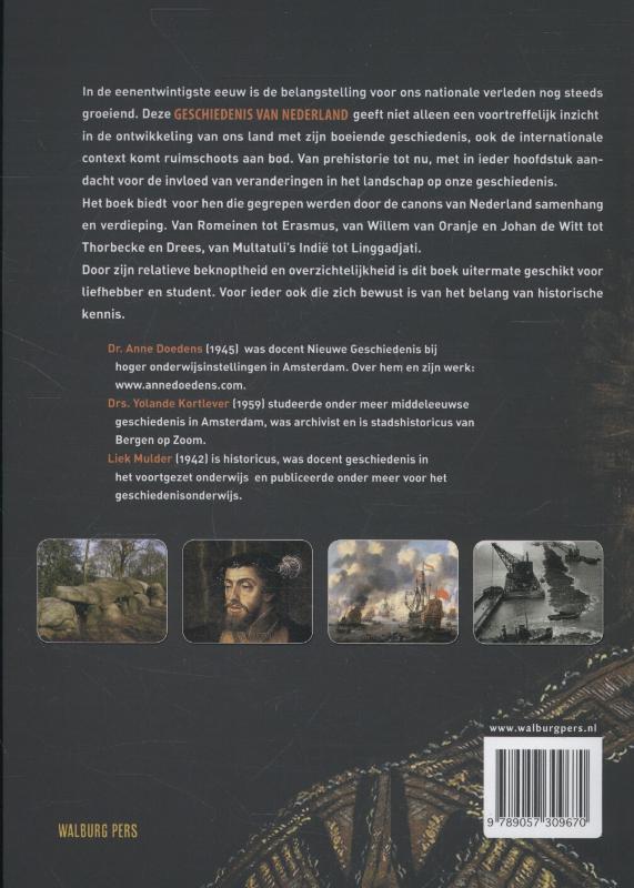 Geschiedenis van Nederland achterkant