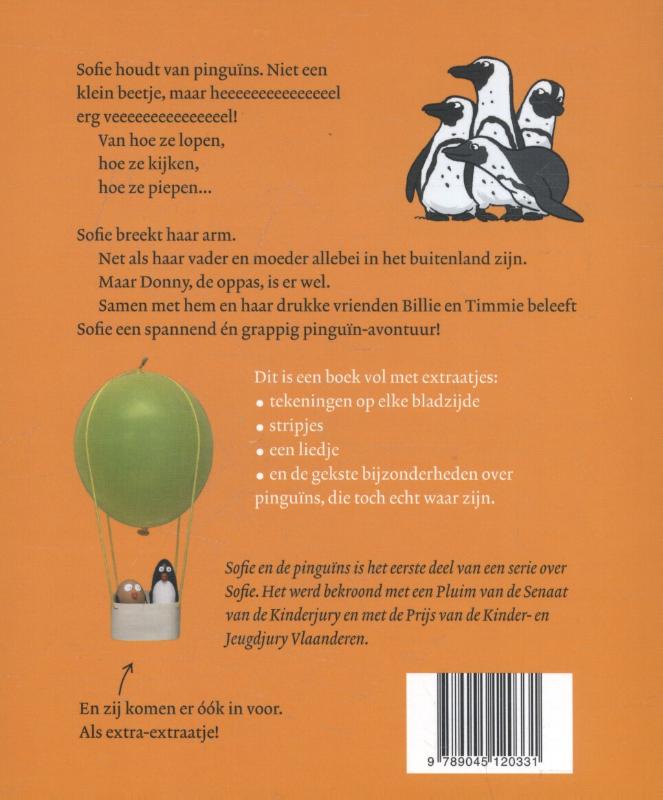 Sofie en de pinguins achterkant