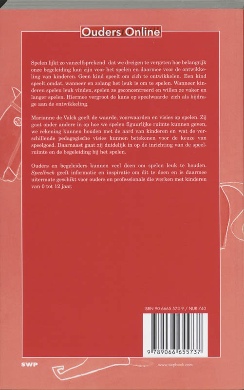 Speelboek / Ouders on line achterkant