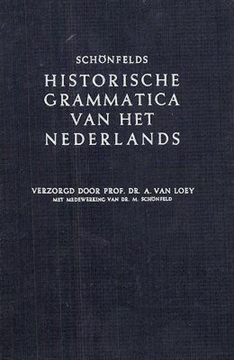 Historische grammatica nederlands