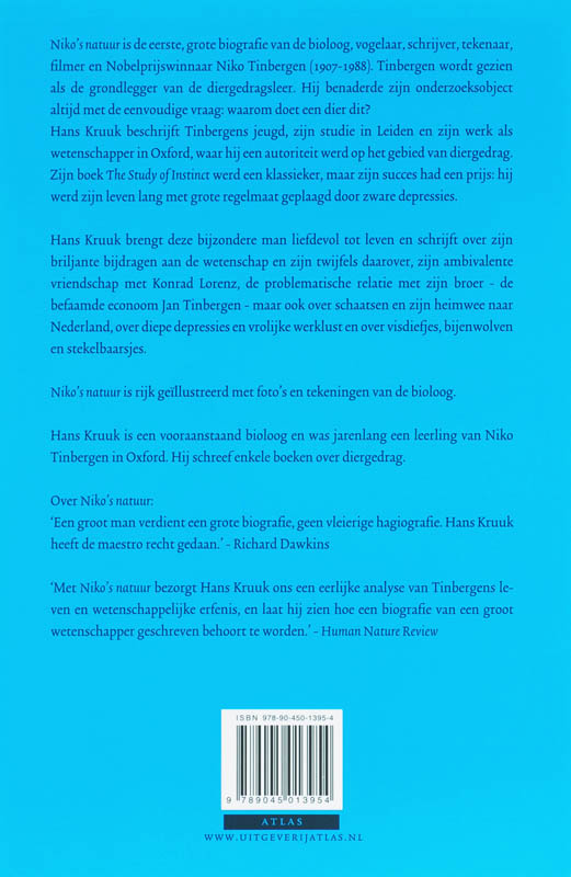 Niko's Natuur achterkant