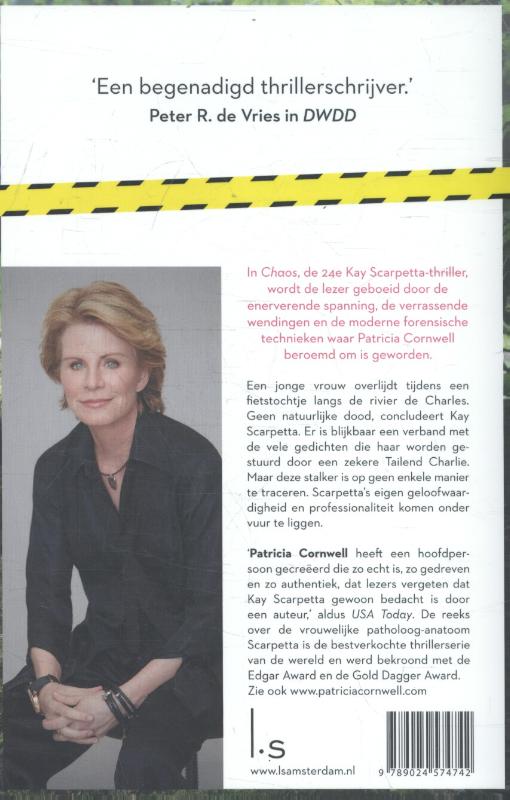 Chaos / Kay Scarpetta / 24 achterkant