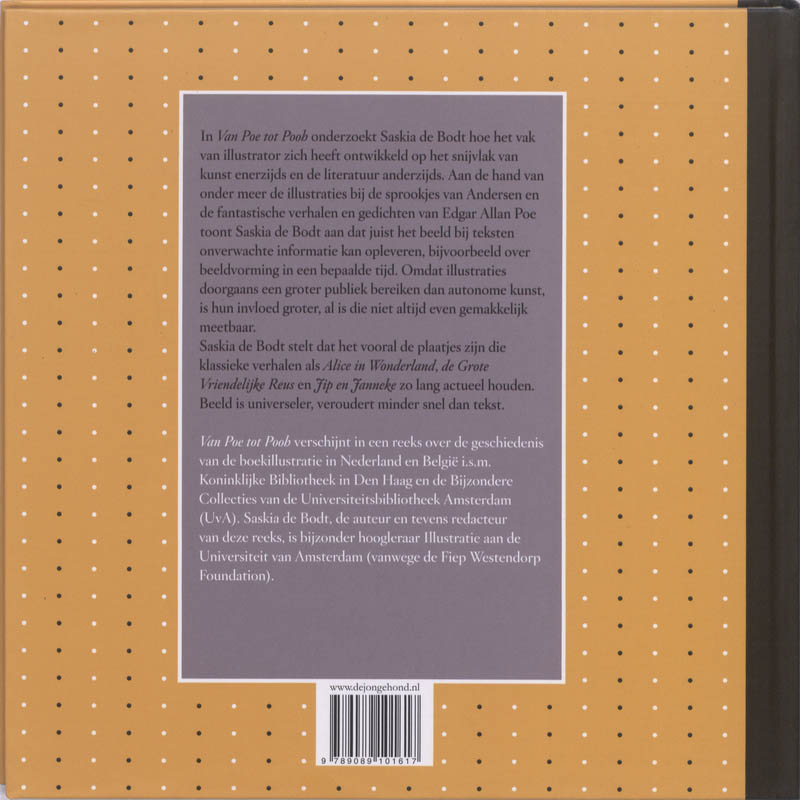 Van Poe tot Pooh achterkant