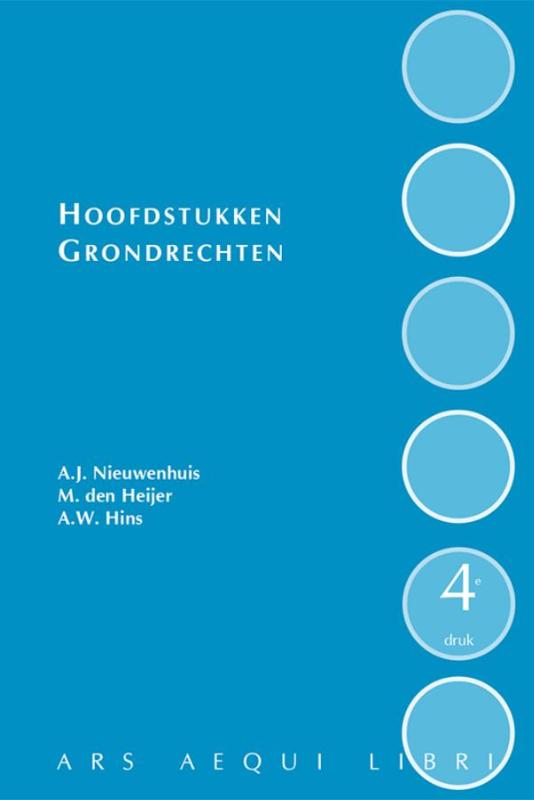 Hoofdstukken grondrechten / Ars Aequi Handboeken