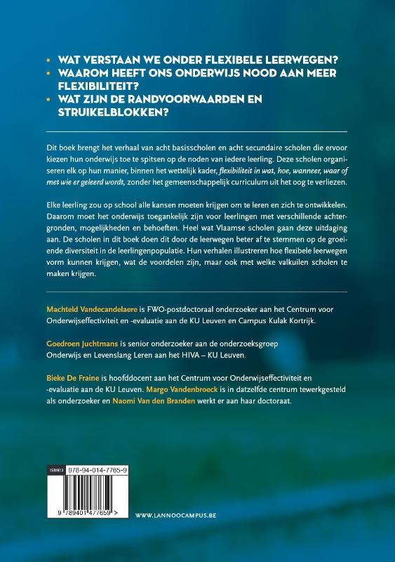 FLEXIBELE LEERWEGEN (POD) achterkant