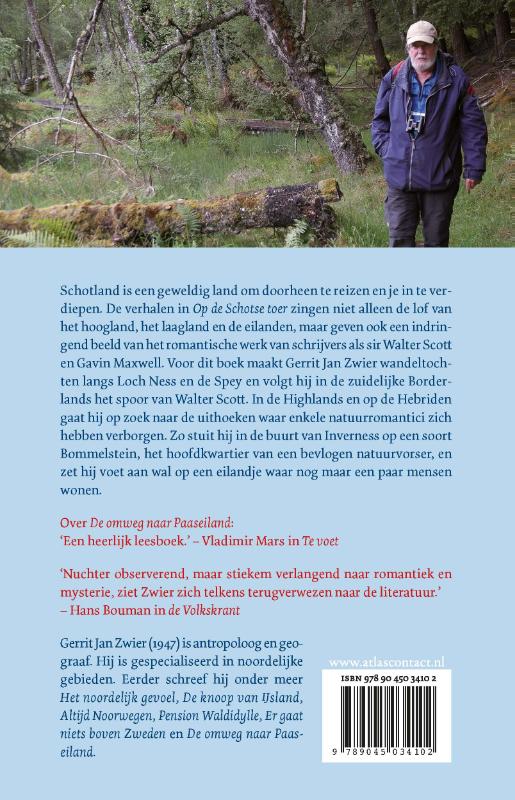 Op de Schotse toer achterkant