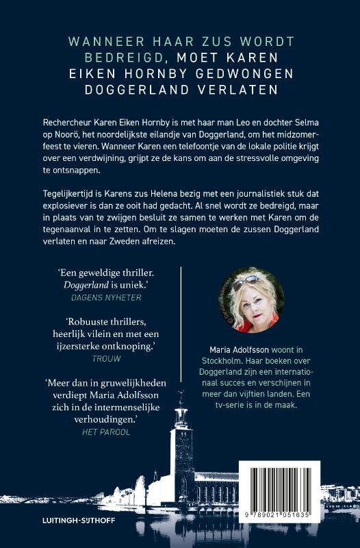 Stil als het graf / Doggerland / 7 achterkant