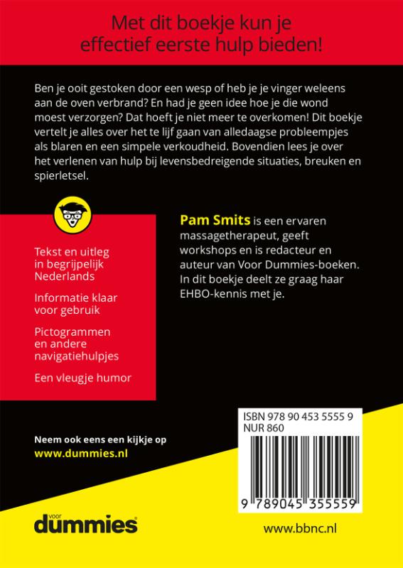 De kleine EHBO voor Dummies achterkant