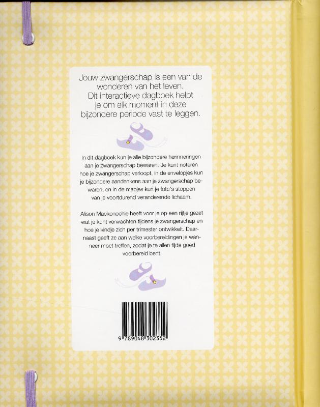 Mijn zwangerschapsdagboek achterkant