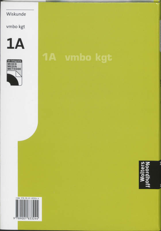 Netwerk / 1A Vmbo kgt achterkant