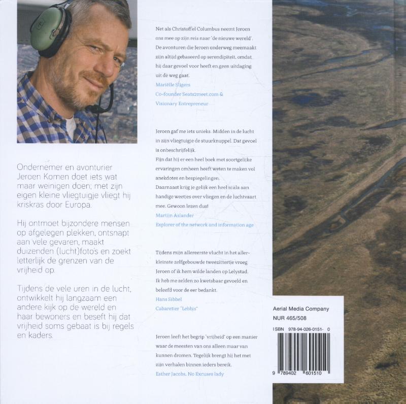 Ik kan vliegen achterkant