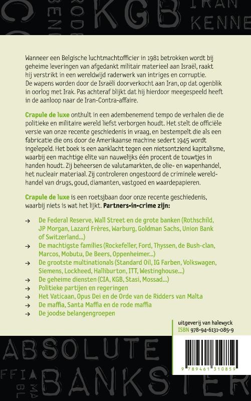 Crapule de luxe achterkant