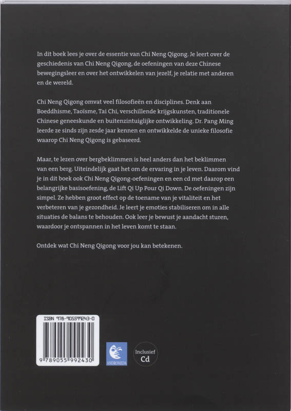 Chi Neng Qigong Geinspireerd en ontspannen leven achterkant