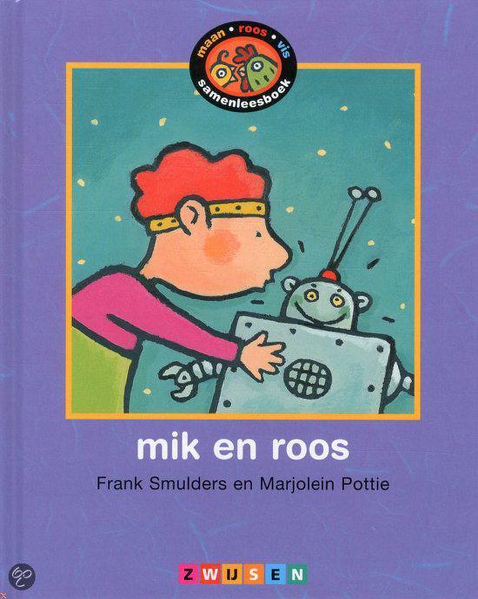 Mik en Roos / Maan roos vis / 1-1