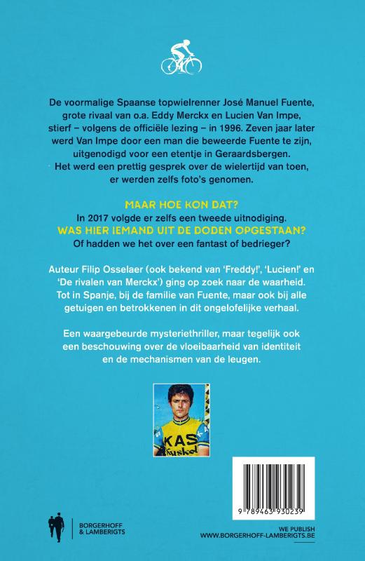 De man die doodging achterkant