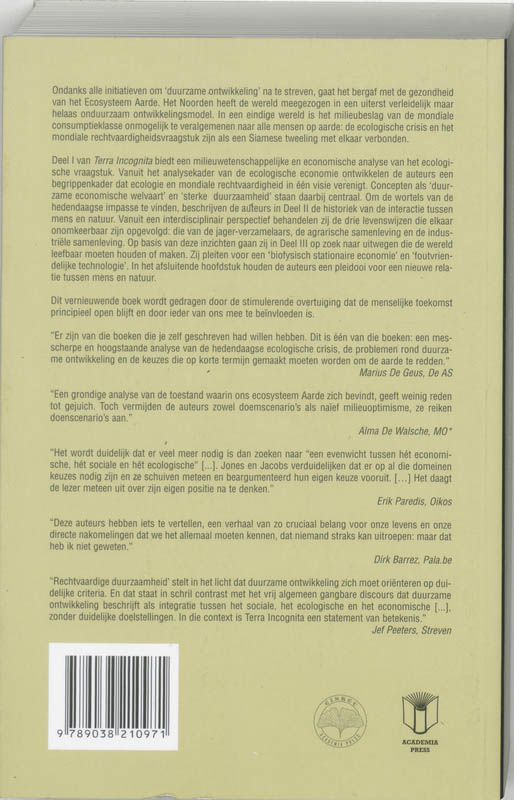 TERRA INCOGNITA achterkant