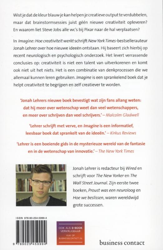 Imagine hoe creativiteit werkt achterkant