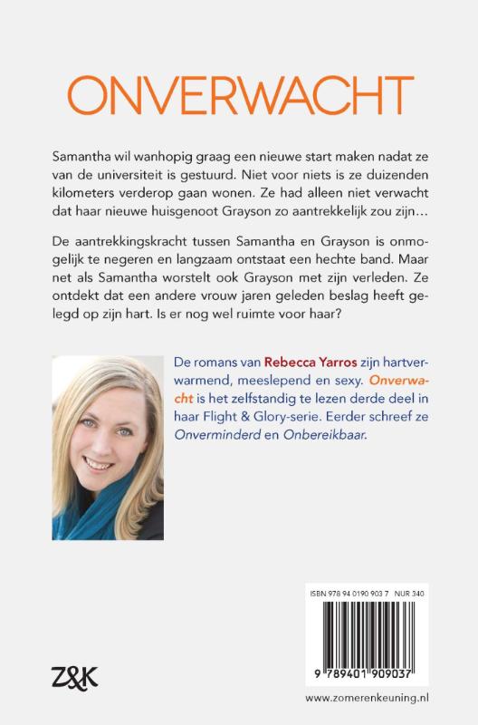 Onverwacht / Flight & Glory / 3 achterkant