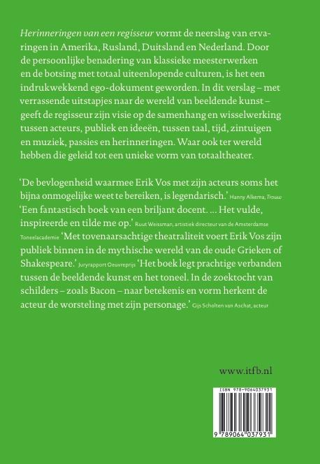 Herinneringen van een regisseur achterkant