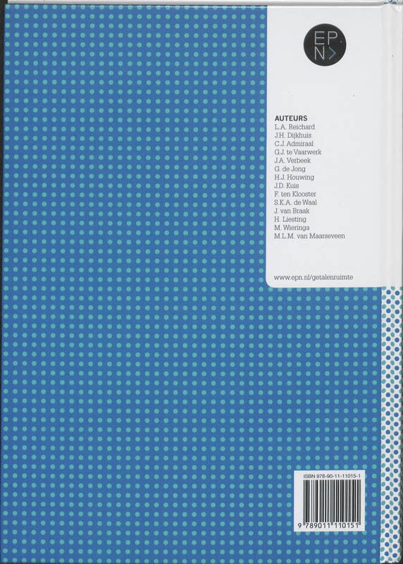 Getal & Ruimte Havo D deel 1 achterkant