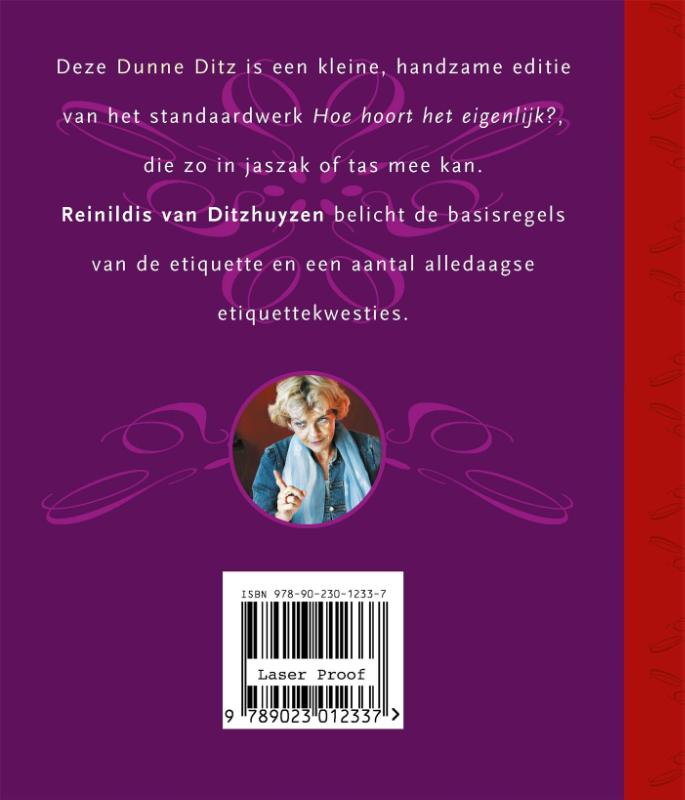 De Dunne Ditz achterkant