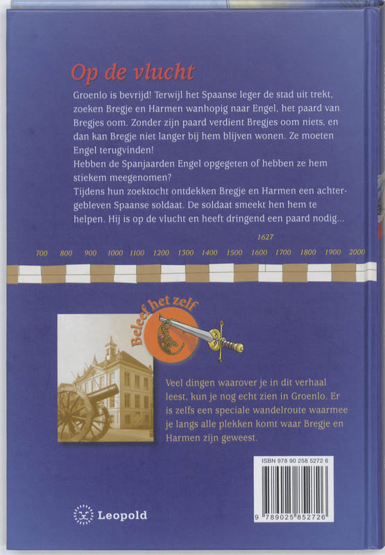 Op de vlucht achterkant