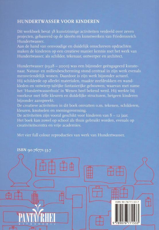 Hundertwasser voor kinderen achterkant