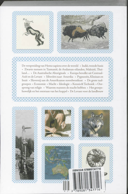 De geschiedenis van de mens 1 boek 2 - De maatschappij van jagers en verzamelaars achterkant