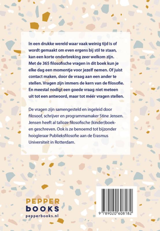 Voor elke dag een filosofische vraag achterkant